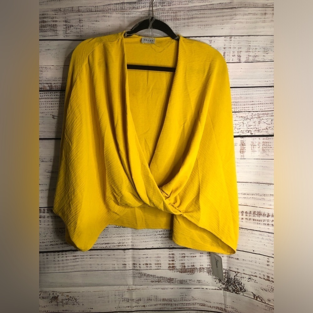 DREAM Yellow Blouse - Picture 2 of 14